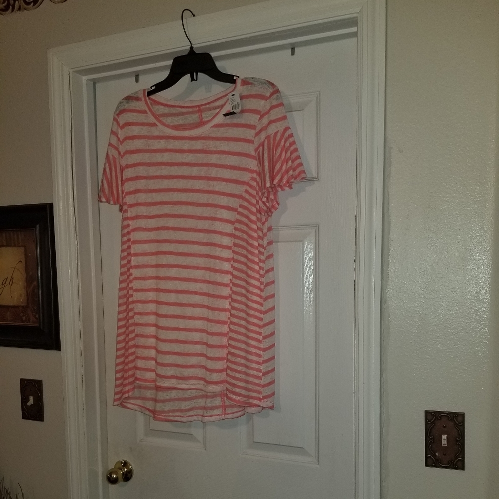 Lane Bryant Flutter sleeve Tee